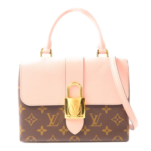 LOUIS VUITTON LV GHW Locky BB 2way Shoulder Bag M44080 Monogram Pink