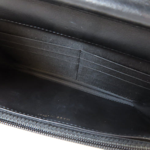 CHANEL Quilted CC GHW Boy WOC Wallet On Chain Shoulder Bag A80287 Lambskin Black