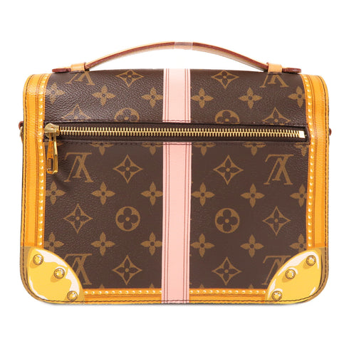 LOUIS VUITTON LV Summer Trunk Pochette Metis 2 Way Bag M43628 Monogram Brown