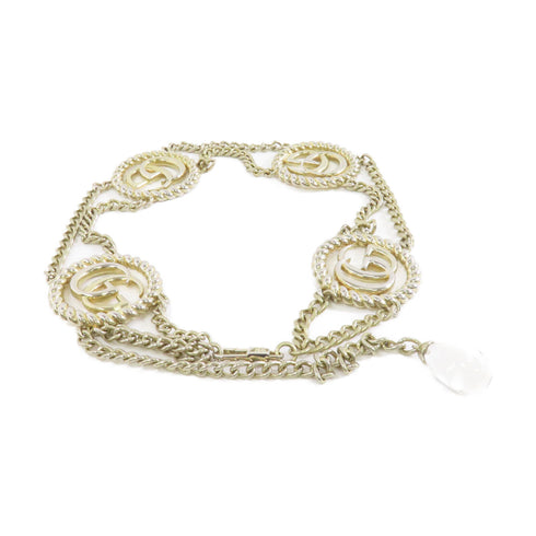 GUCCI GG Chain Belt Metal Gold Color