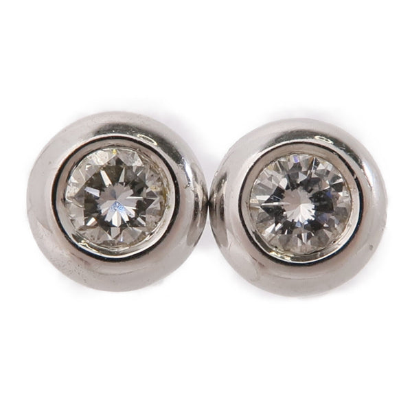 JEWELRY Diamond Earrings 18K White Gold v1