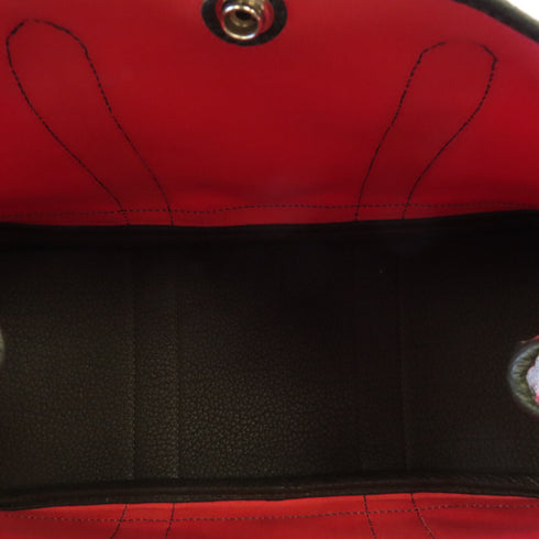 HERMES PHW Garden Party TPM Handbag Canvas Rose Azalee/Pink