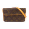 LOUIS VUITTON LV GHW Pochette Florentine Waist Bag M51855 Monogram Brown v1