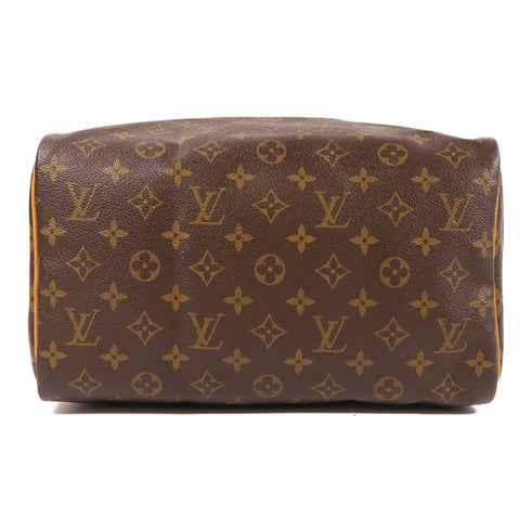 LOUIS VUITTON LV GHW Speedy 30 Hand Bag M41108 Monogram Brown v4