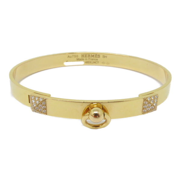 HERMES 0.24ct CDC Diamond Bracelet 18K Pink Gold