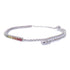 Fine Jewelry Color Stone Bracelet Bangle Accessories 18K White Gold Multicolor