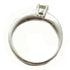 FINE JEWELRY 0.32ct Diamond Ring 18K White Gold US#5.25