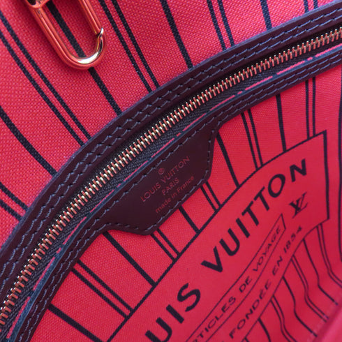 LOUIS VUITTON LVGHW Neverfull MM Tote Bag Shoulder Bag N41358 Damier Ebene Brown