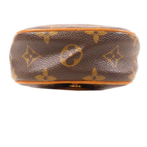 LOUIS VUITTON LV GHW Pochette Gange Waist Bag Shoulder M51870 Monogram Brown v1