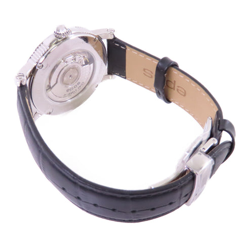 EPOS Emotion 3390S Automatic Watch Stainless Steel Leather Belt