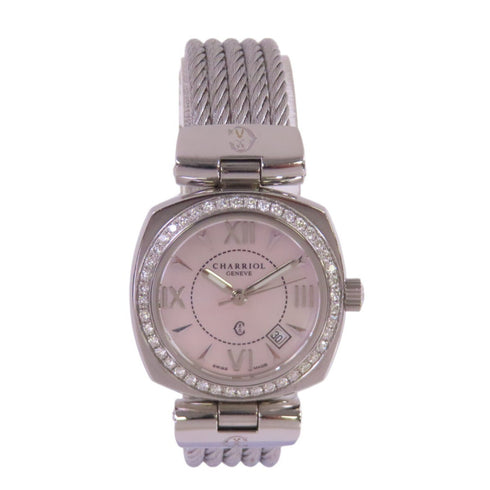 CHARRIOL Alexandre ALEXSD4 561 AS004 Quartz Watch Stainless Steel