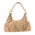 GUCCI GG GHW Shoulder Bag 211966 Canvas Brown