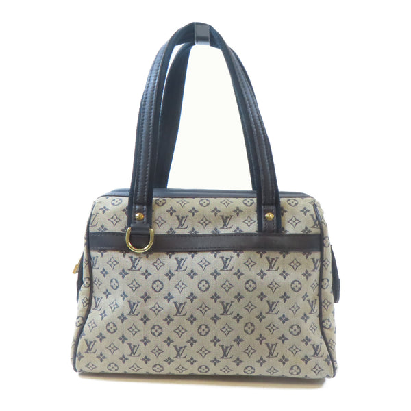 LOUIS VUITTON LV GHW Josephine GM Handbag M92211 Monogram Mini Beige Blue