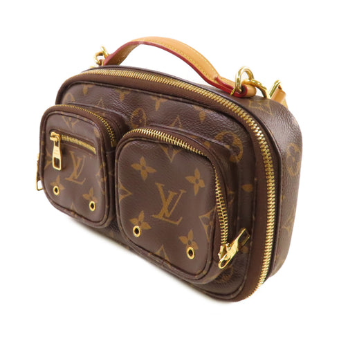 LOUIS VUITTON LV GHW Utility Shoulder Bag Handbag M80446 Monogram Brown