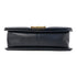 CHANEL Quilted CC GHW Boy 25 Chain Shoulder Bag Calfskin Leather Black v1