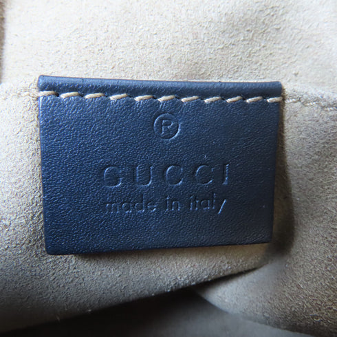 GUCCI GG GHW Padlock Small GG Shoulder Bag 498156 Coated Canvas Brown/Black