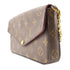 LOUIS VUITTON LV GHW Felicie Pochette Chain Shoulder Bag M61276 Monogram Brown v1