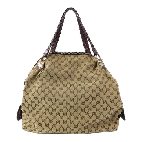 GUCCI GG SHW Shoulder Bag 232927 Canvas Brown