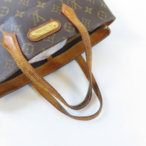 LOUIS VUITTON LV GHW Wilshire PM Handbag Shoulder Bag M40595 Monogram Brown