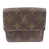 LOUIS VUITTON LV GHW Wallet M61652 Monogram Brown