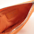 CHANEL CC SHW Pouch Lambskin Leather Orange