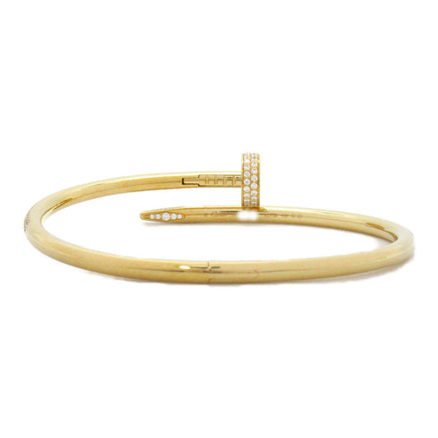 CARTIER Just Ankle Bracelet Diamond 18K Yellow Gold