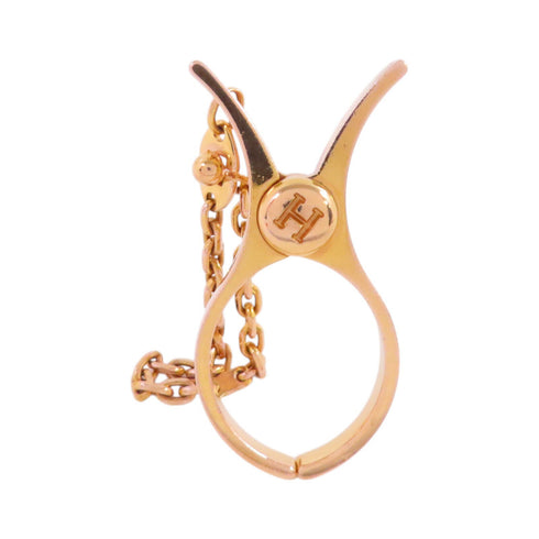 HERMES GHW Filou Glove Clip Charm Metal