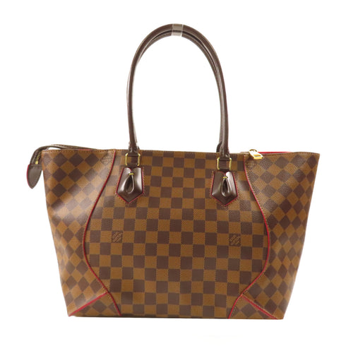 LOUIS VUITTON LV GHW Caissa MM Handbag N41548 Damier Brown