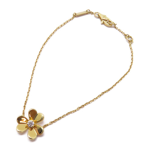 Van Cleef &Arpels Frivol Mini 0.05ct Diamond Bracelet VCARP0J200 18K Yellow Gold