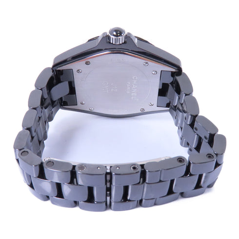 CHANEL CC J12 GMT Automatic Watch H2012 Ceramic Black