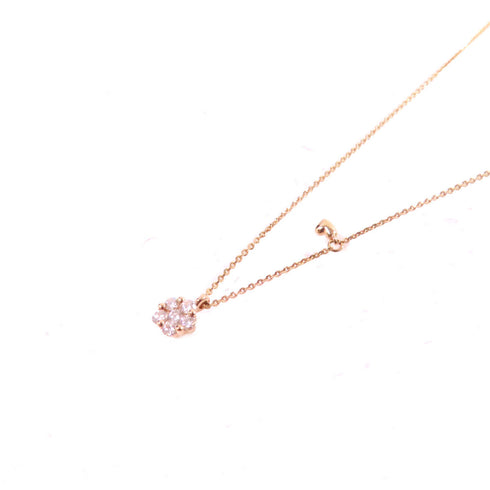 Jewelry GHW Diamond Necklace 18K Rose Gold