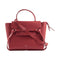 CELINE SHW Micro Belt Bag 2Way Shoulder Hand Bag Calfskin Leather S-AT-3198 Red