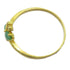 Fine Jewelry Jade Ring 24K Yellow Gold