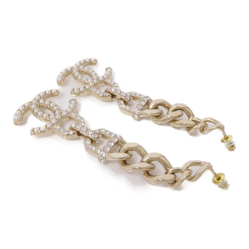 CHANEL CC Earrings Metal