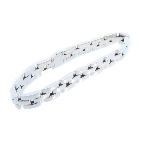 CARTIER SHW Mayon Pantail Bracelet Bangle 18K White Gold