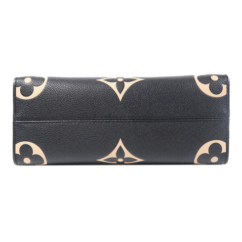 LOUIS VUITTON LV GHW On The Go 2 Way Bag M45659 Monogram Empreinte Black/Beige