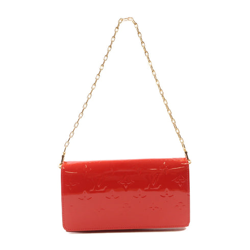 LOUIS VUITTON LV GHW Portefeuille Sarah Chain Shoulder Bag M90206 Vernis Red