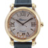 Chopard Happy Sport Automatic Watch 274893-5009 18K Pink Gold/Leather White