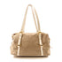 PRADA GHW Tote Bag Canvas BL0600 Brown White