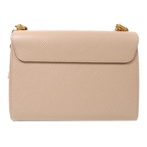 LOUIS VUITTON LV GHW Twist MM Chain Shoulder Bag M21112 Epi Beige