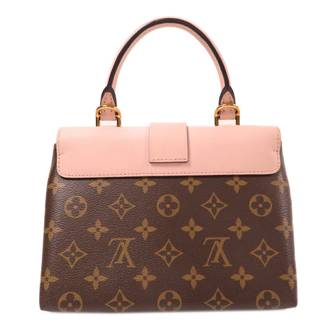 LOUIS VUITTON LV GHW Locky BB 2 Way Shoulder Bag M44080 Monogram Brown Pink