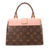 LOUIS VUITTON LV GHW Locky BB 2 Way Shoulder Bag M44080 Monogram Brown Pink
