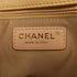 CHANEL Quilted CC GHW Chain Shoulder Bag Calfskin Leather Beige