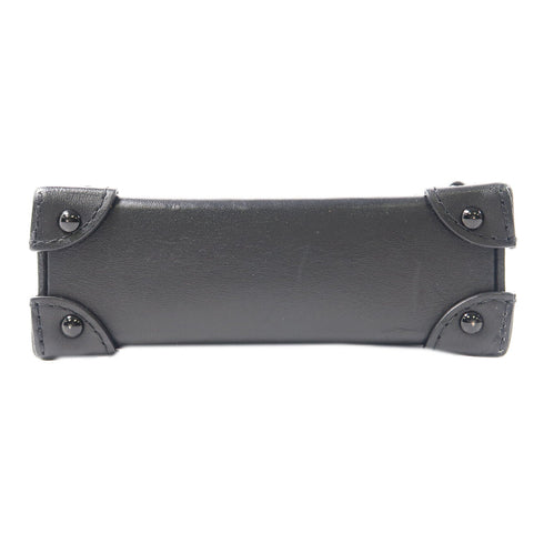 LOUIS VUITTON LV GHW Trunk Vertical Shoulder Bag M67871 Epi Leather Black