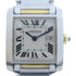 CARTIER Tank Francaise Quartz Watch W51012Q4 Stainless Steel/18K Yellow Gold