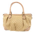 GUCCI GG GHW Tote Bag 2 Way Shoulder Bag Handbag 247902 Canvas Brown/Pink