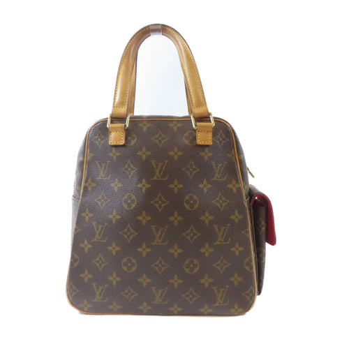 LOUIS VUITTON LV GHW Excentri-cite Handbag M51161 Monogram Brown Red