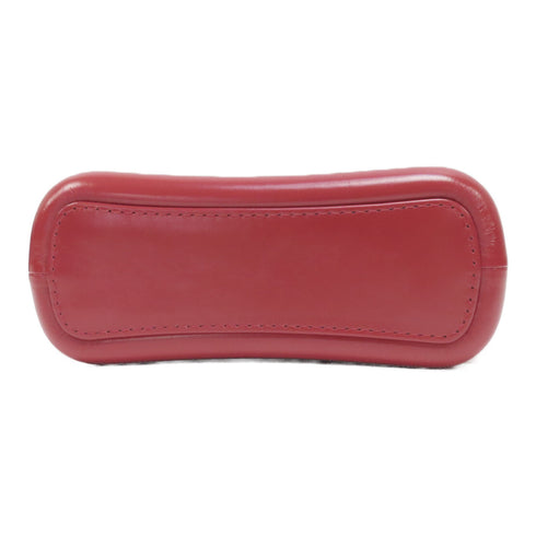 CHANEL Quilted CC Gabrielle Small Chain Shoulder Bag Calfskin Leather A91810 Red