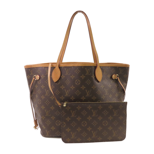 LOUIS VUITTON LV GHW Neverfull MM Tote Bag Shoulder Bag M41178 Monogram Brown
