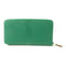 HERMES PHW Silk-in Wallet Long Wallet Evercolor Leather Vert Vertigo